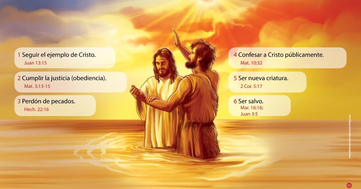 Estudio Bíblico Illustrado 17 El Bautismo Biblia+ en Imágenes