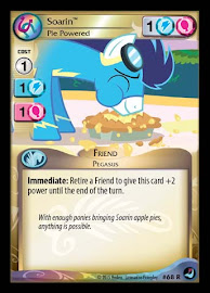 My Little Pony Soarin, Pie Powered High Magic CCG Card