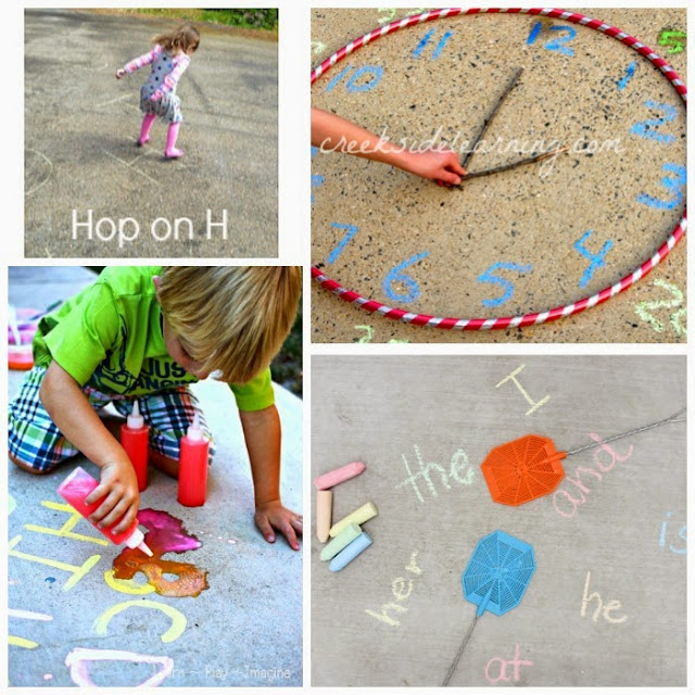 21+ Sidewalk Chalk Activities for Awesome Summer Fun - Natural