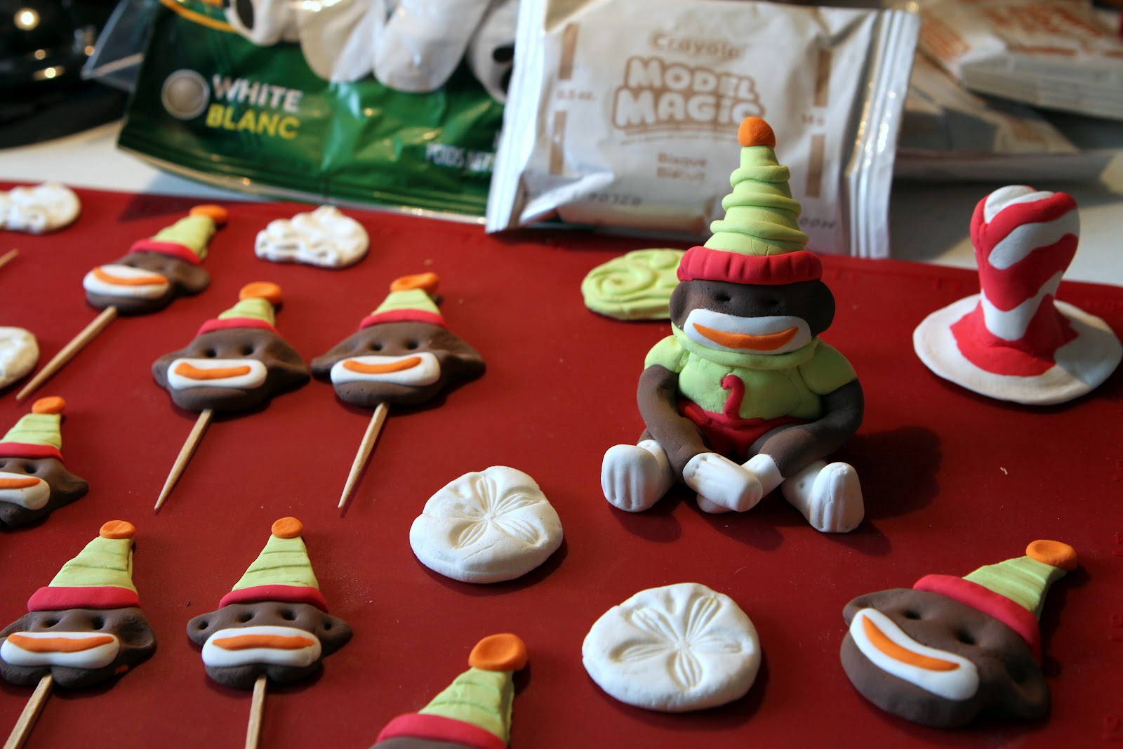 Today's Creations: Using Crayola Model Magic to create Card Embellishments