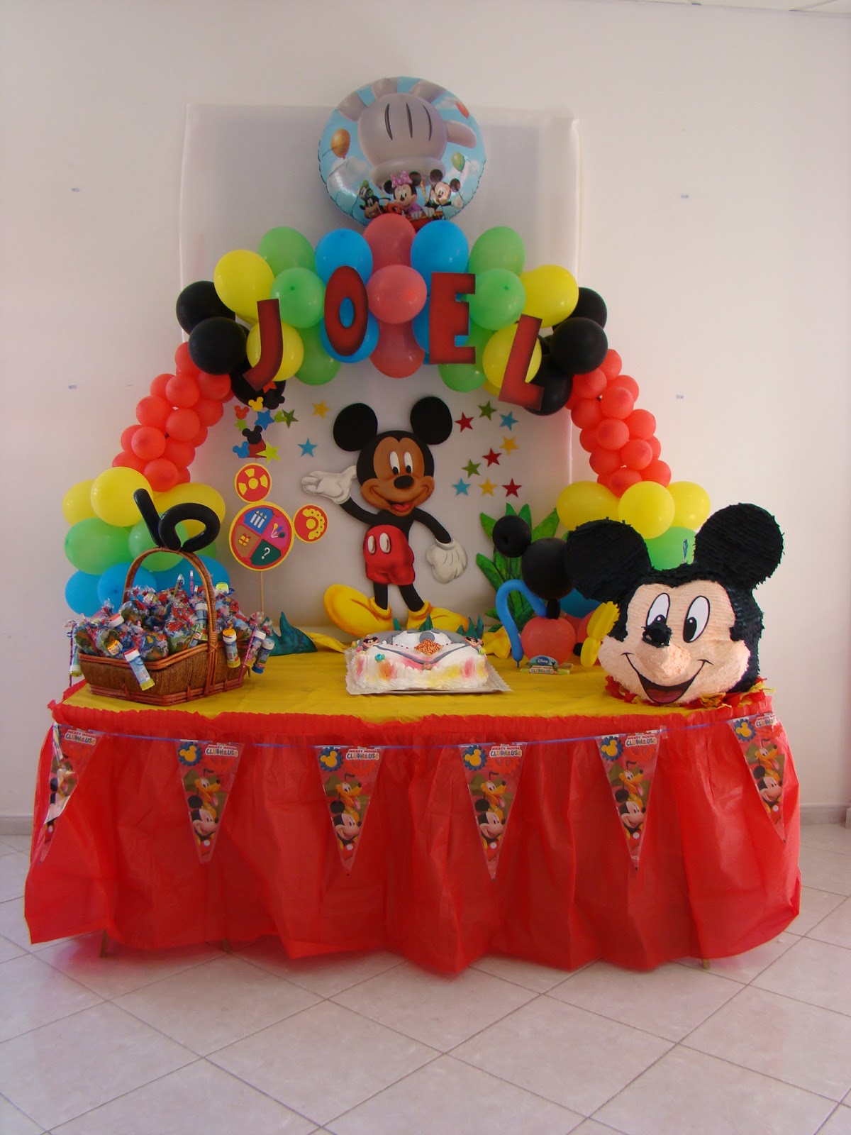 Ideas De Cumpleaños De Mickey Mouse, thought Mickey Mouse Birthday ...