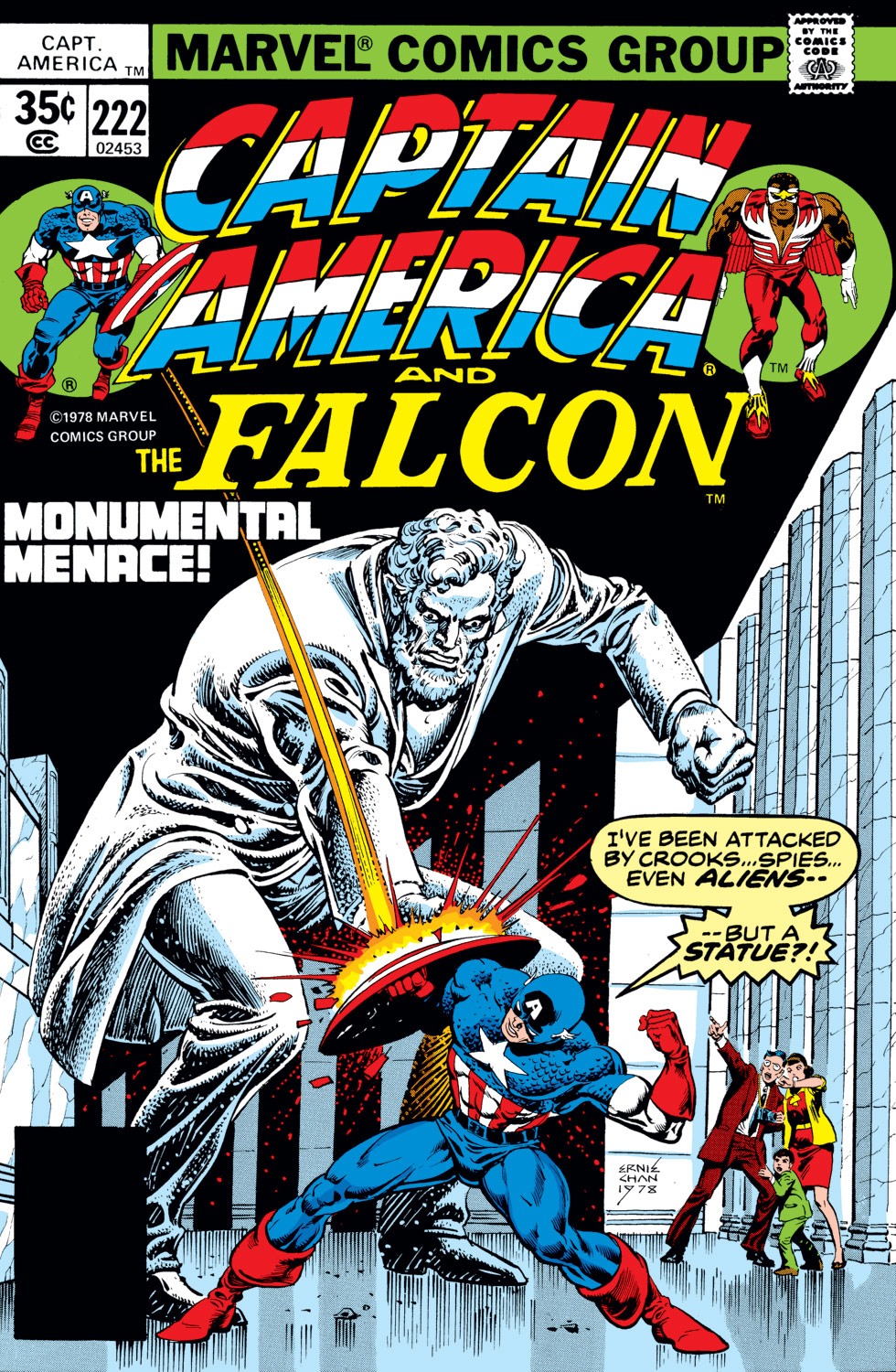 Captain America (1968) Issue #222 #136 - English 1