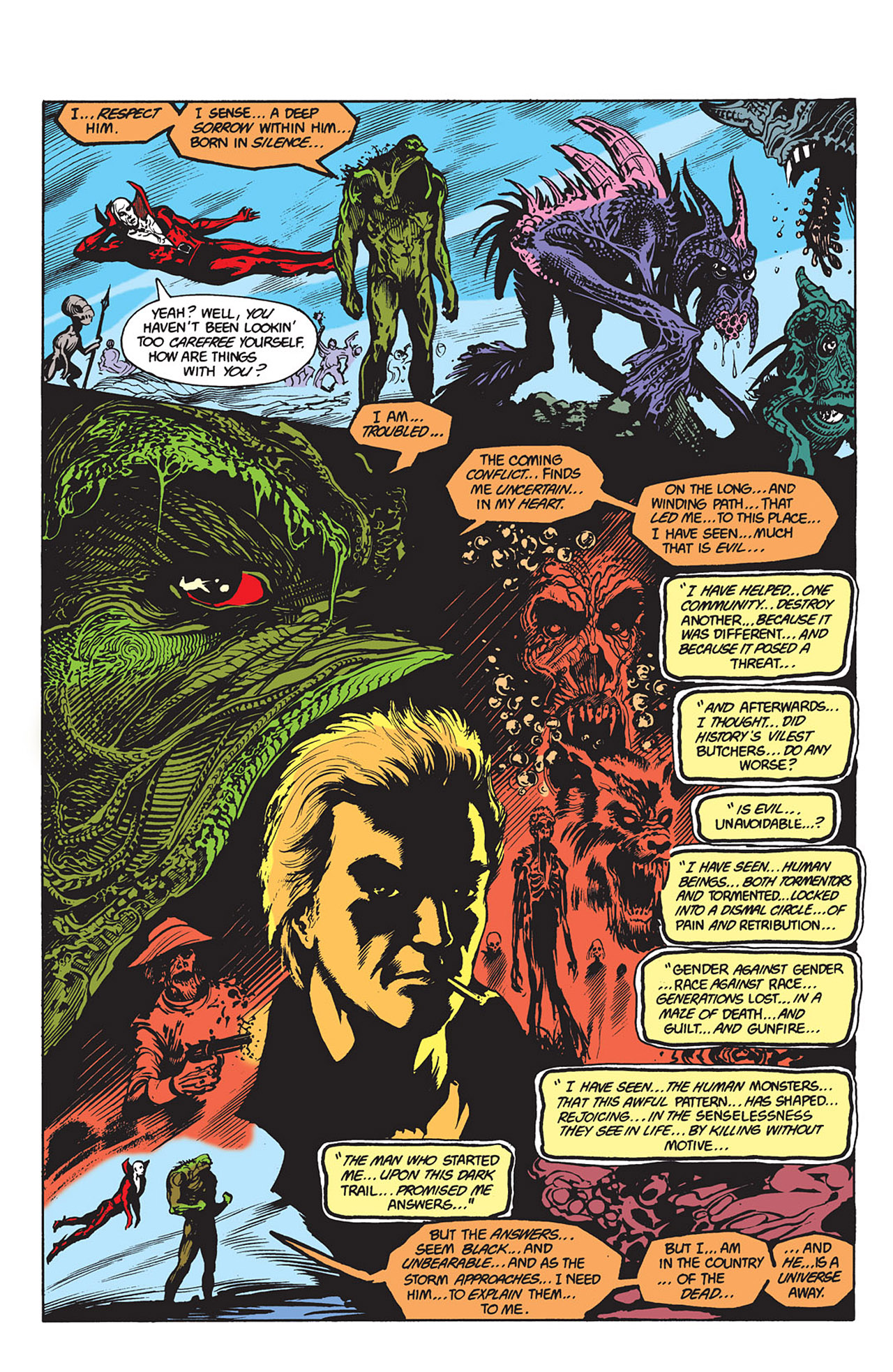 Read online Swamp Thing (1982) comic -  Issue #50 - 5