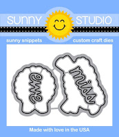 Sunny Studio Stamps: Introducing Missing Ewe Sheep Coordinating Dies