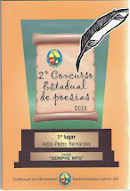 2013 - Livro do "II Concurso Estadual de Poesias "Sempre MTG" "