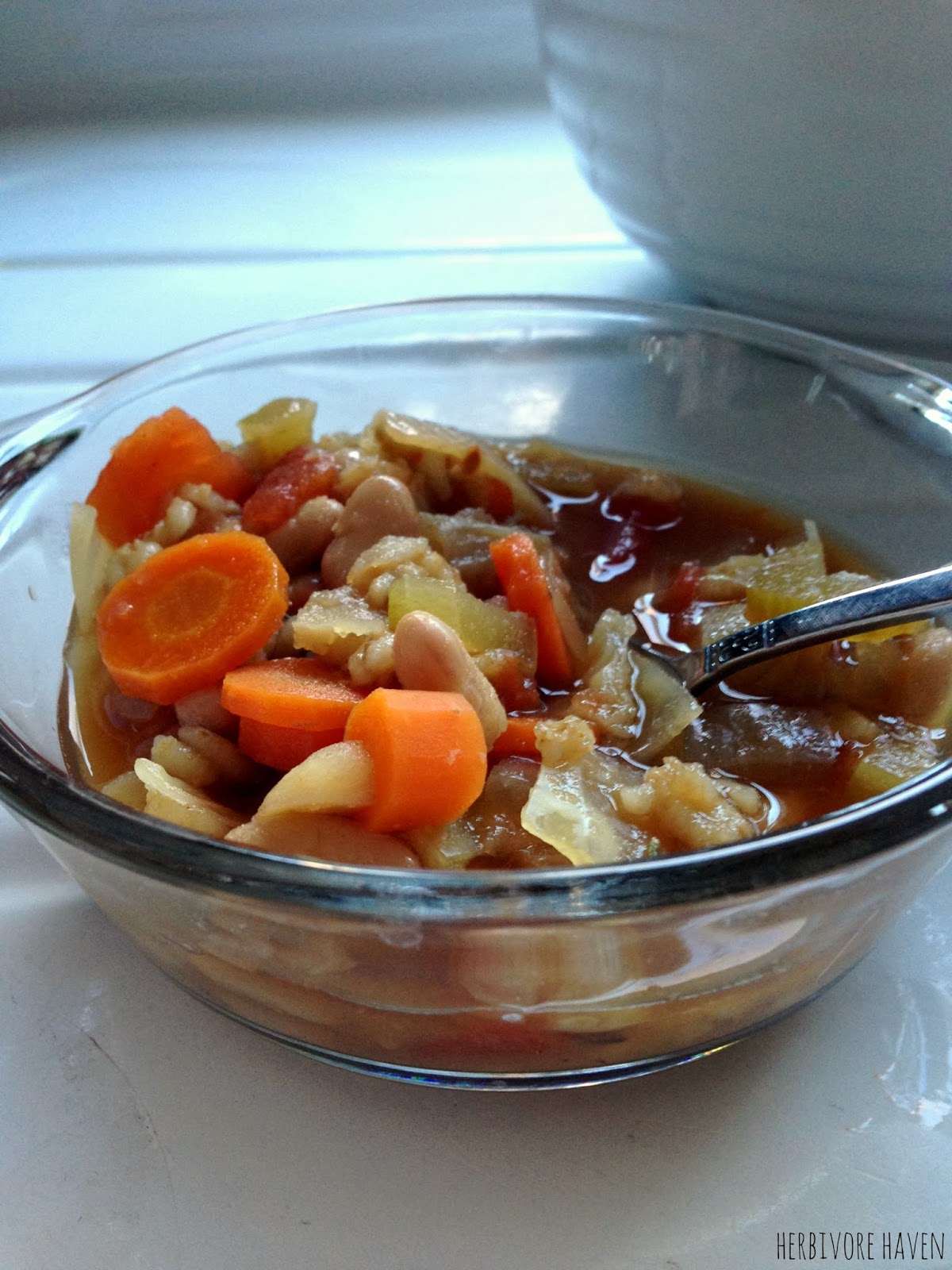 Herbivore Haven Irish White Bean and Cabbage Stew