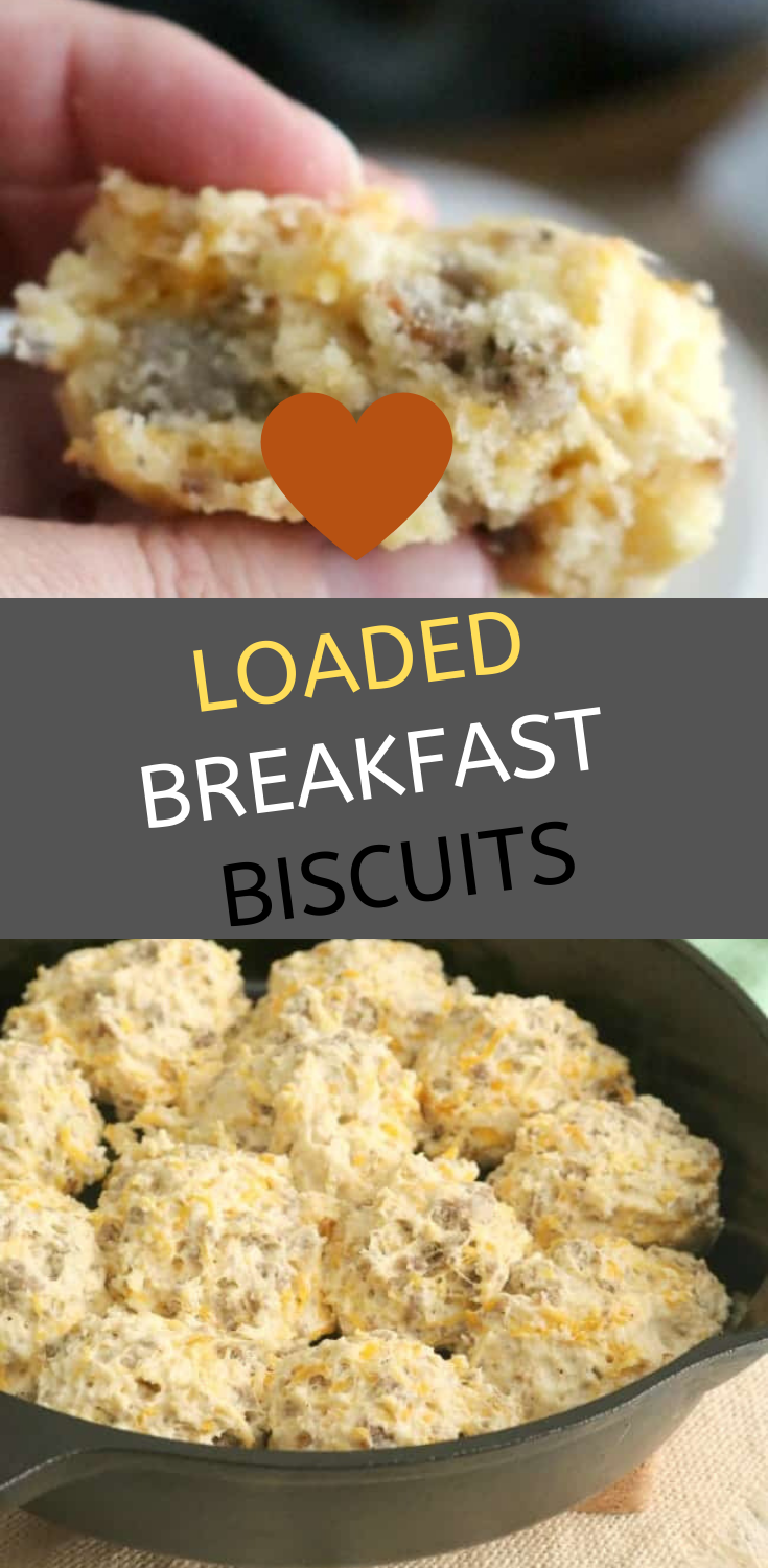 LOADED BREAKFAST BISCUITS Barbara Cooking