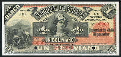 Bolivian boliviano money currency