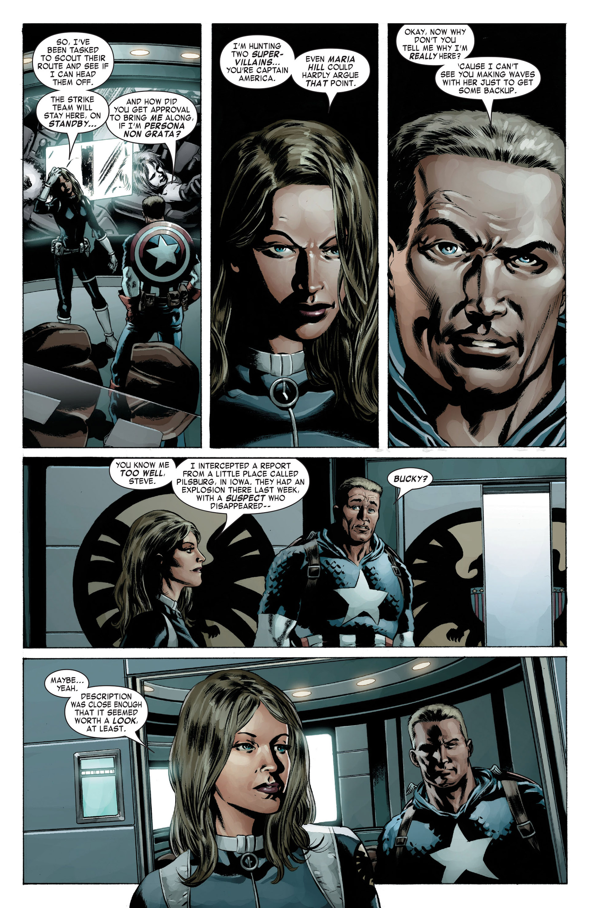Read online Captain America (2005) comic -  Issue #16 - 7