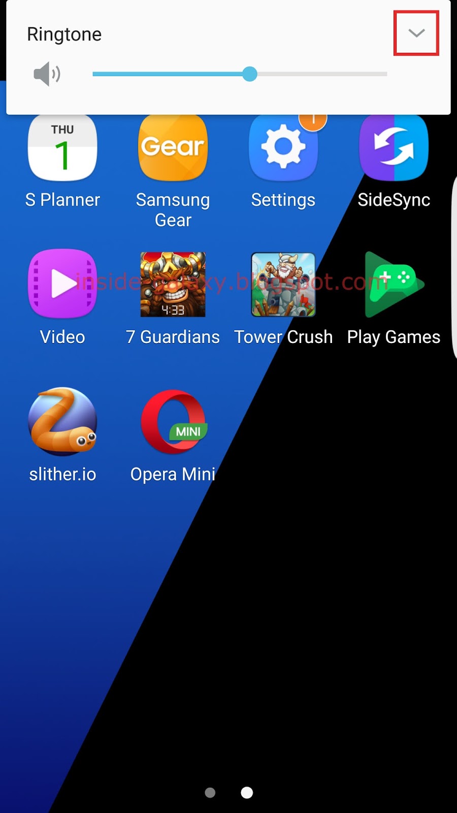 Inside Galaxy Samsung Galaxy S7 Edge How to Adjust Volume Level in