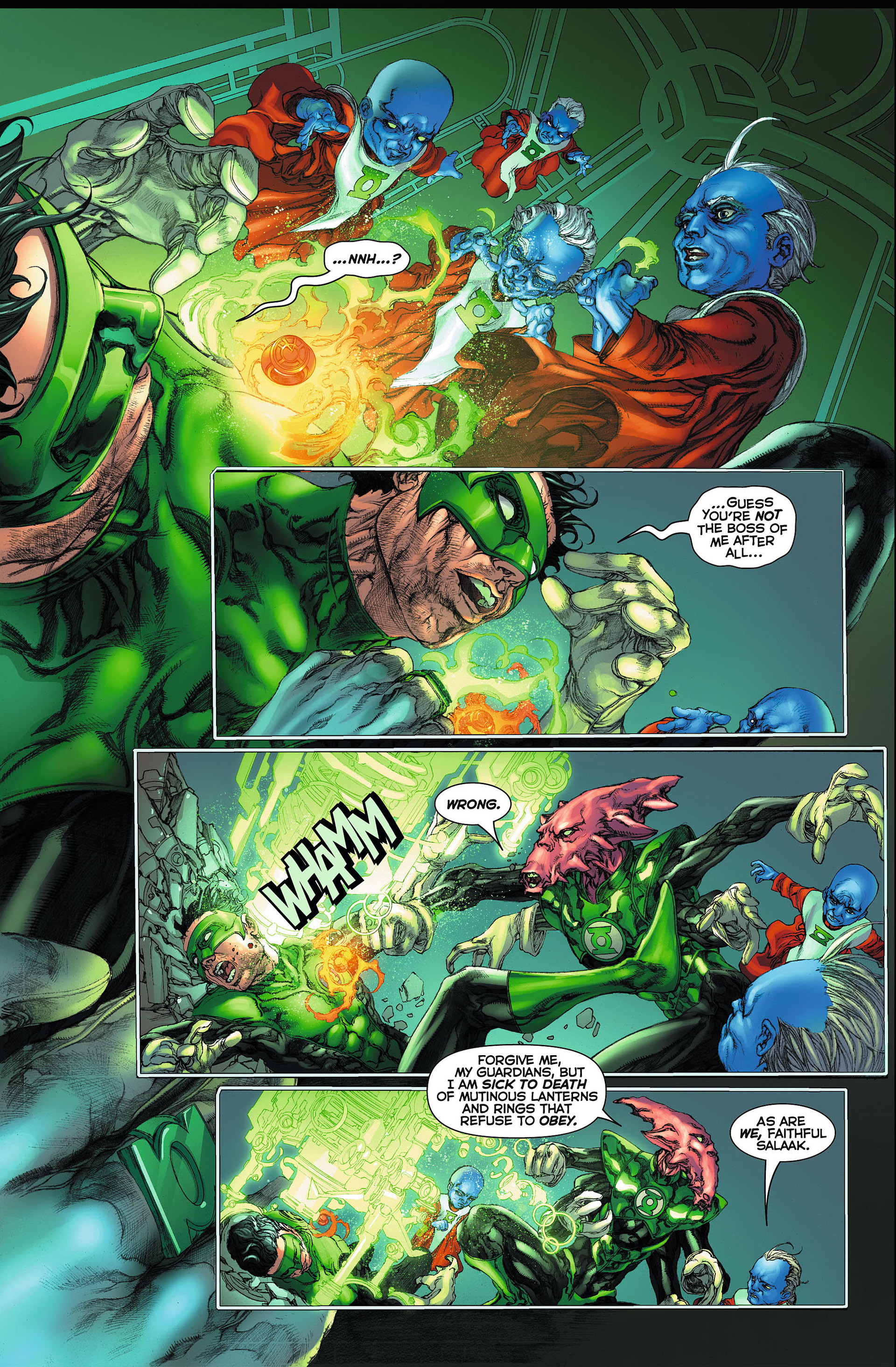 Read online Green Lantern: New Guardians comic -  Issue #3 - 10