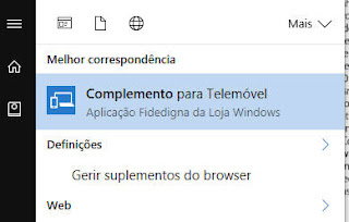 complemento para telemóvel windows 10 complemento para telemóvel windows 10