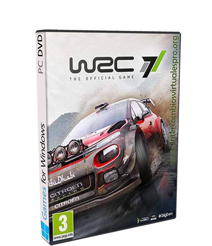 WRC 7 poster box cover