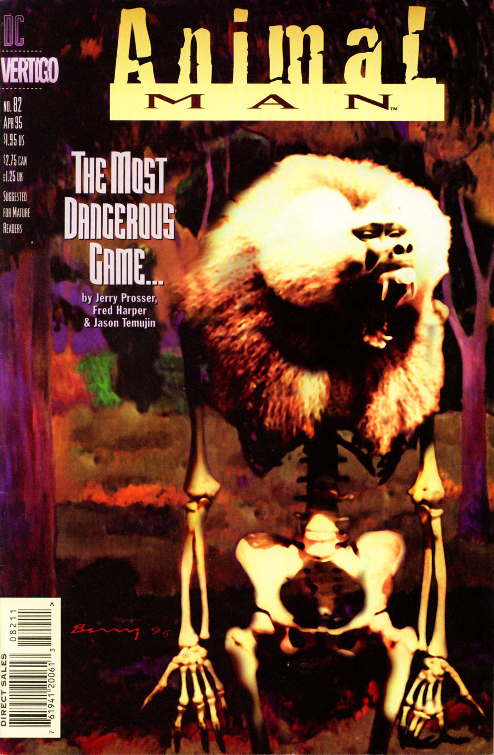 Read online Animal Man (1988) comic -  Issue #82 - 1