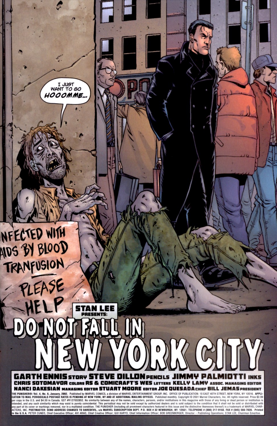 Read online The Punisher (2001) comic -  Issue #6 - Do not Fall in New York City - 2