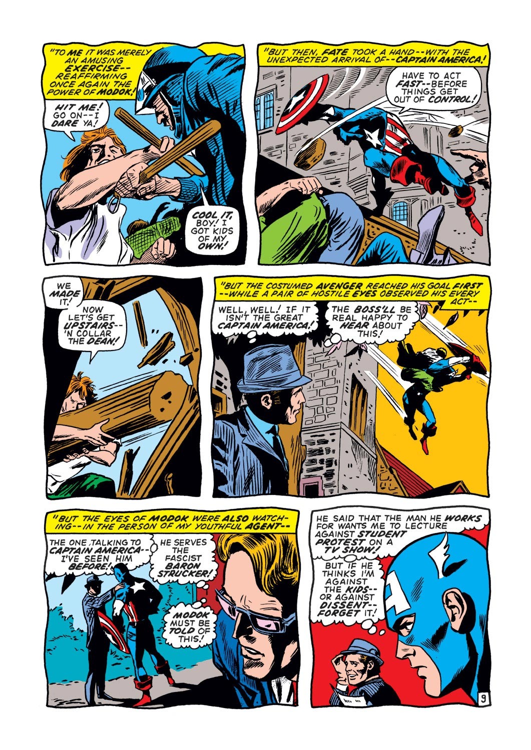 Read online Captain America (1968) comic -  Issue #132 - 10