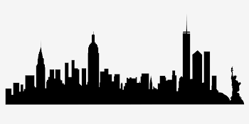 los angeles skyline free svg vector file