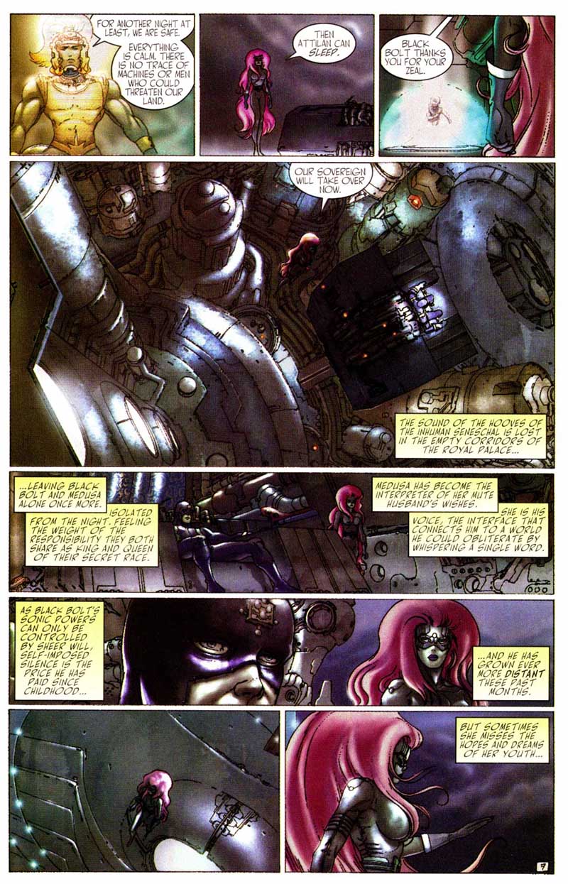 Read online Inhumans (2000) comic -  Issue #1 - 7