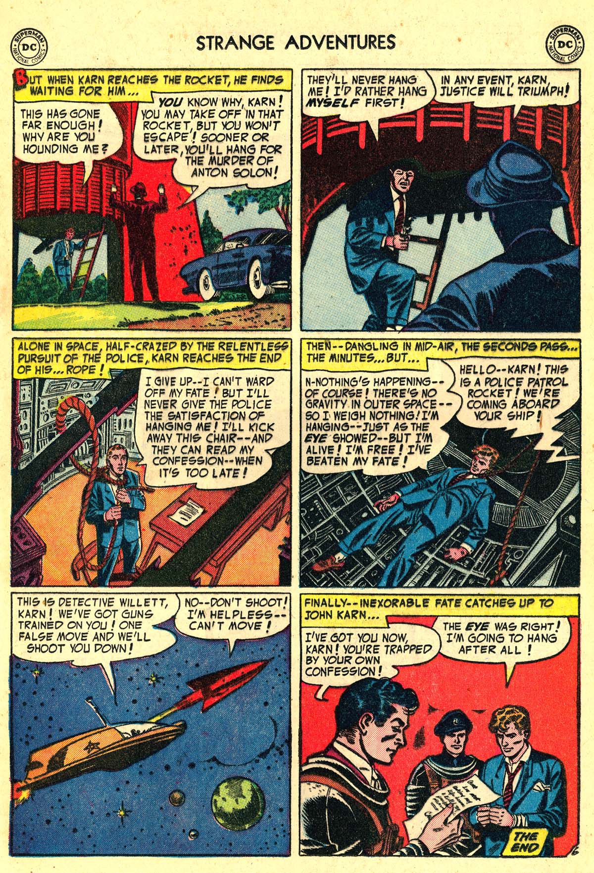 Read online Strange Adventures (1950) comic -  Issue #37 - 16