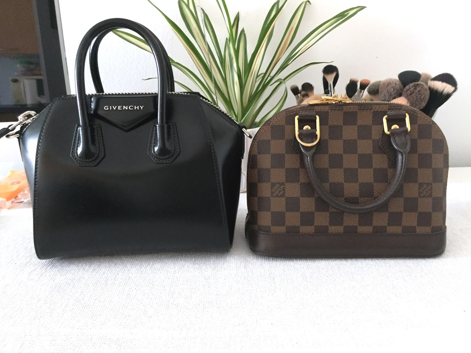 Givenchy Mini Antigona VS. Louis Vuitton Alma BB // COMPARISON - The Beauty Novel - Beauty ...