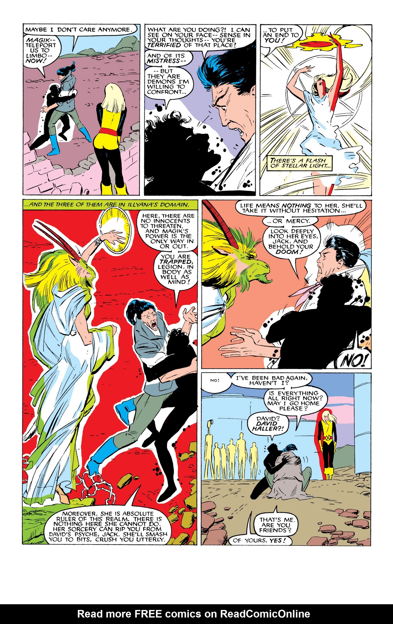 Read online New Mutants Classic comic -  Issue # TPB 6 - 95