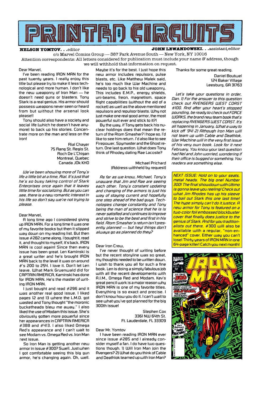 Read online Iron Man (1968) comic -  Issue #299 - 23