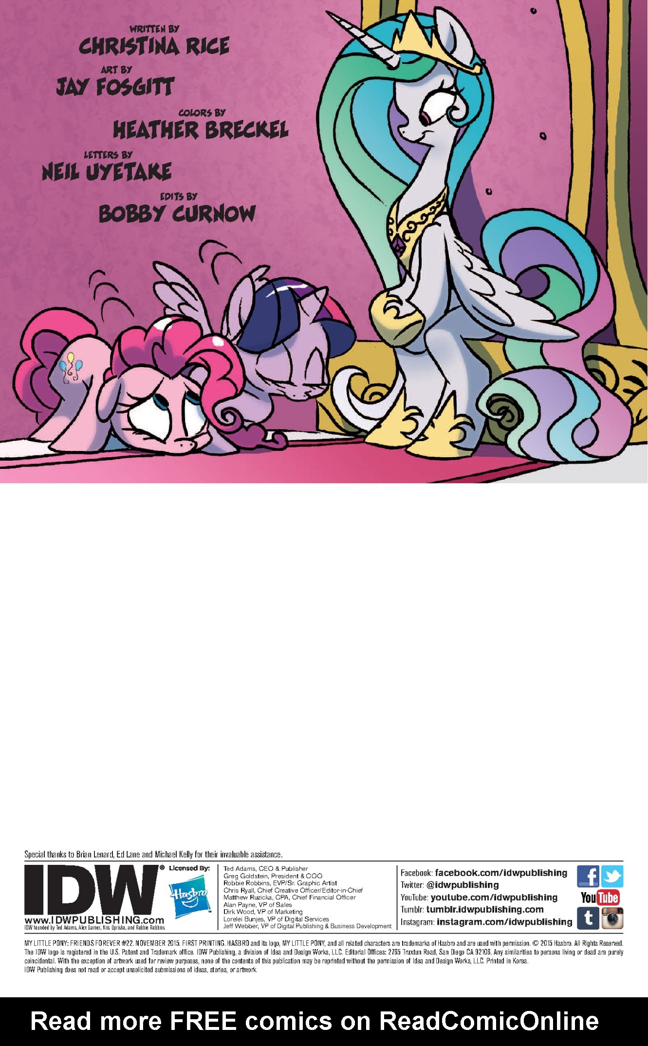 Read online My Little Pony: Friends Forever comic -  Issue #22 - 2