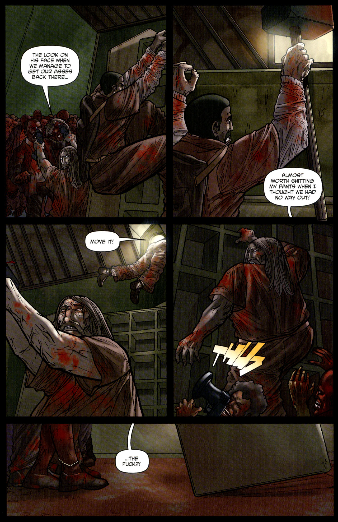 Read online Zombies! Feast comic -  Issue #5 - 6