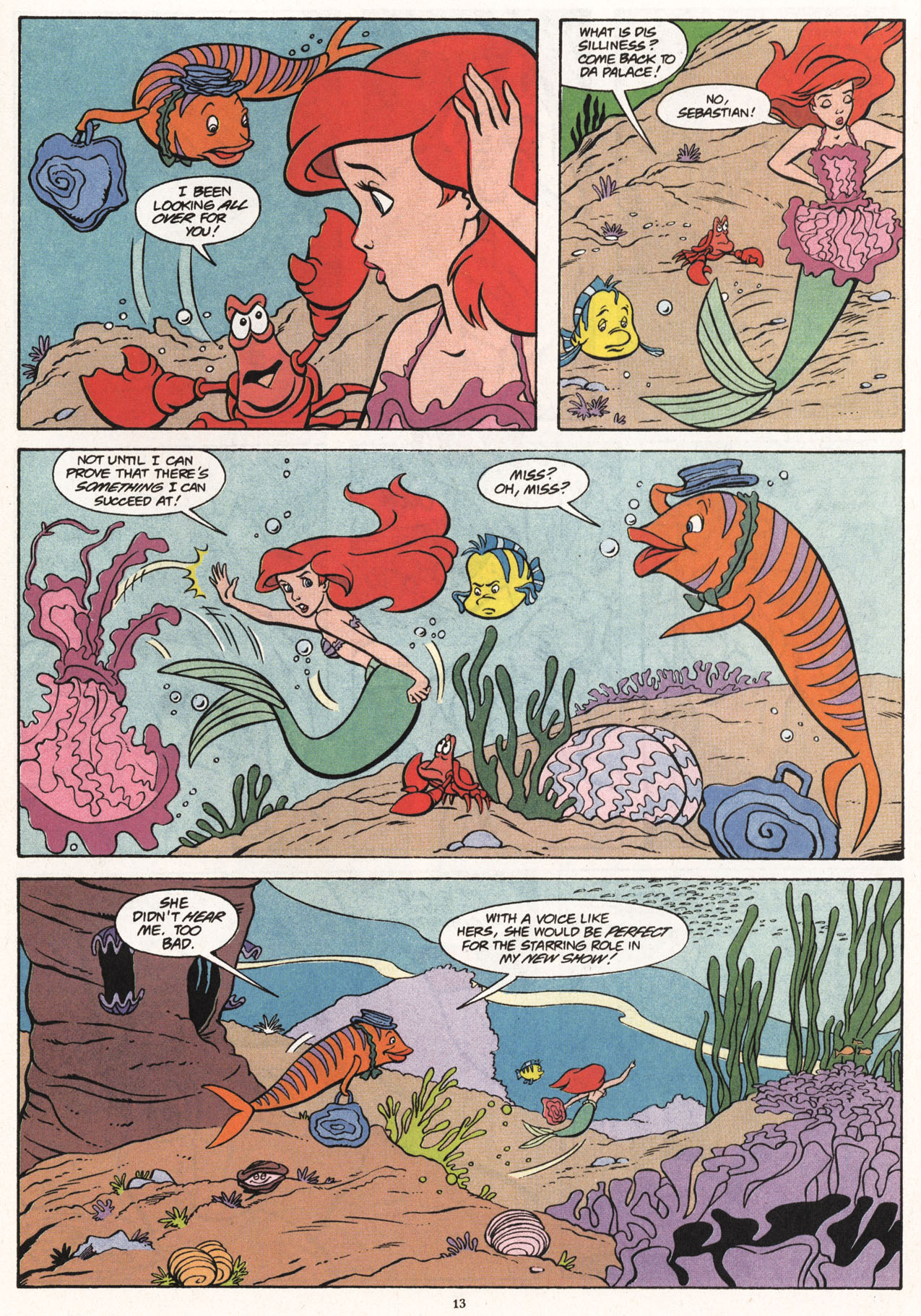 Read online Disney's The Little Mermaid comic -  Issue #1 - 15