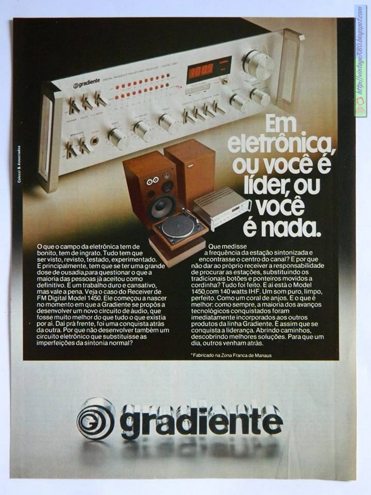 Gradiente 60s Computer Vintage 70 80: Gradiente 41
