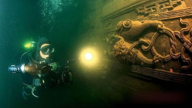 penemuan sebuah kota misterius di bawah air