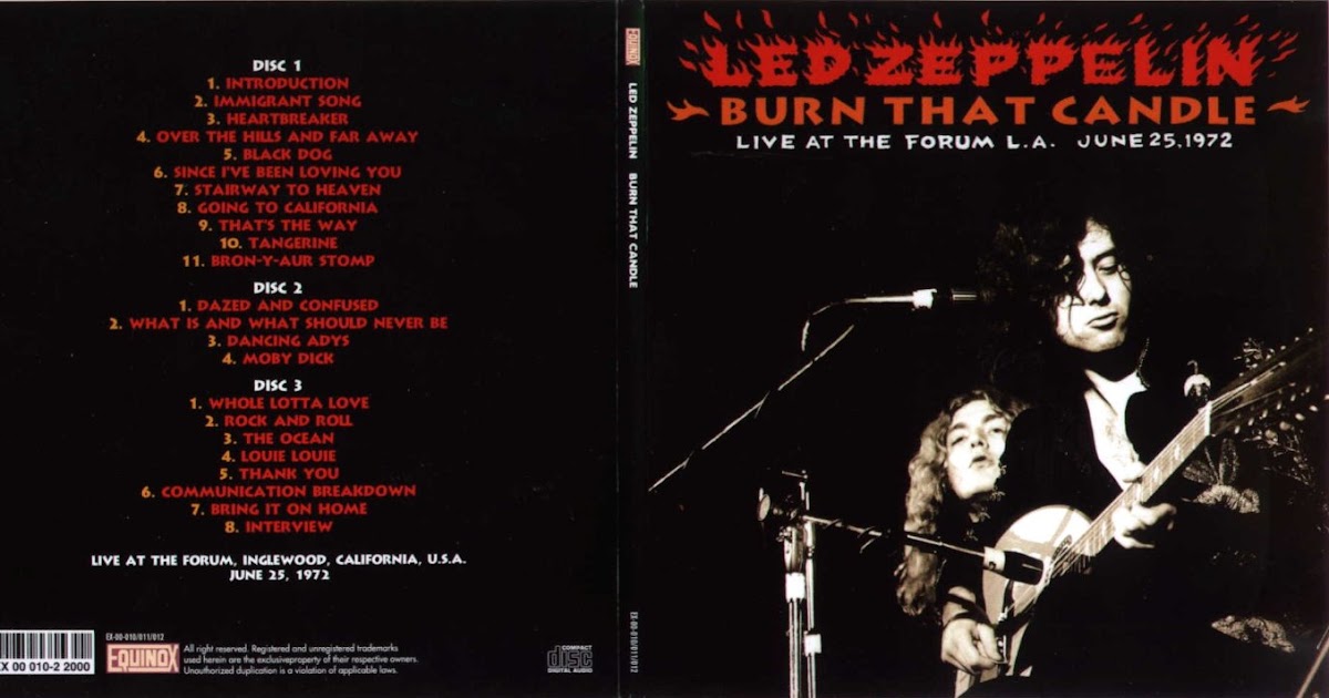 T.U.B.E. Led Zeppelin 19720625 Inglewood, CA (AUD/FLAC)