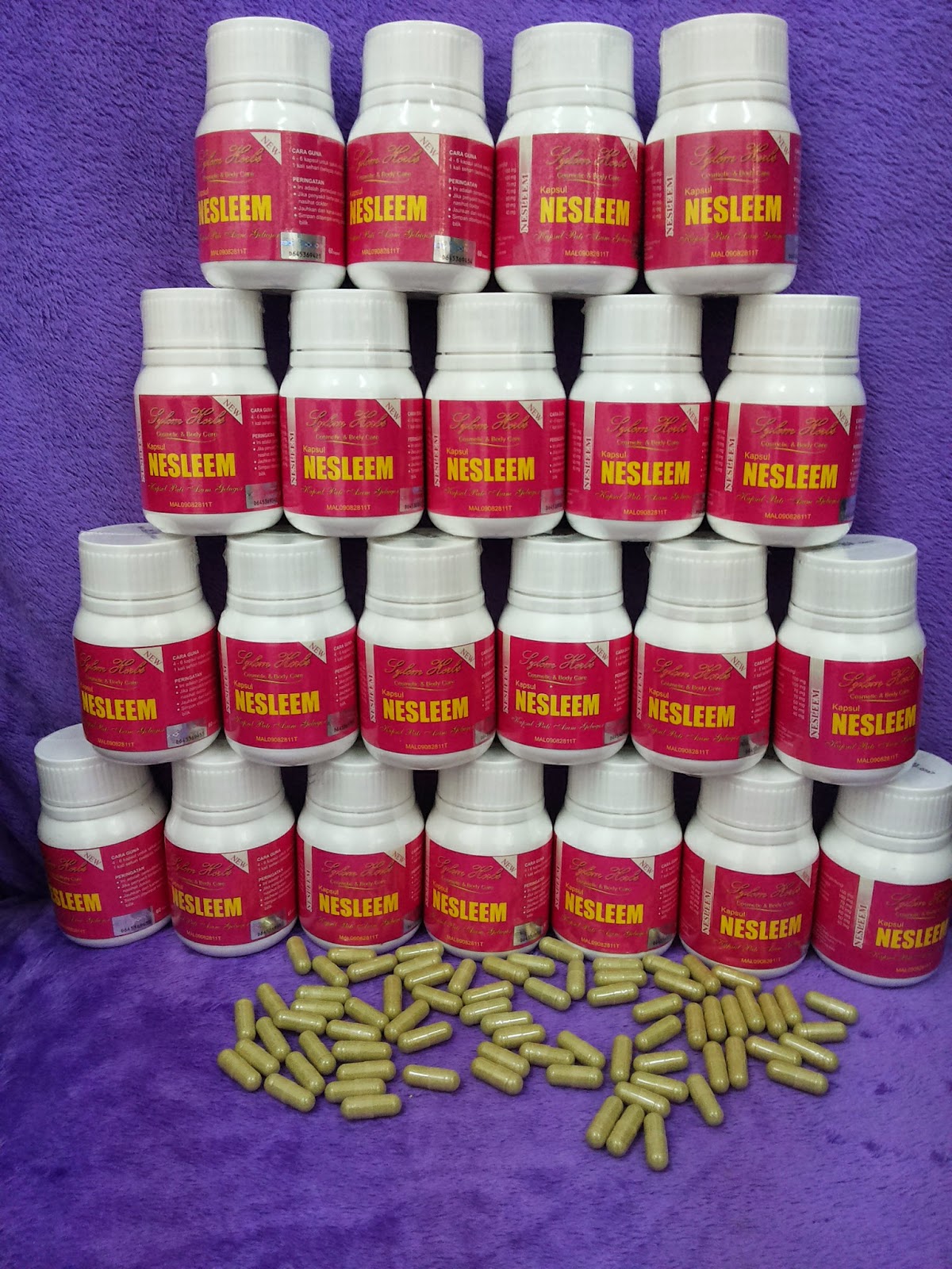 pil kurus badan herba paling berkesan selamat mujarab efektif masa kini