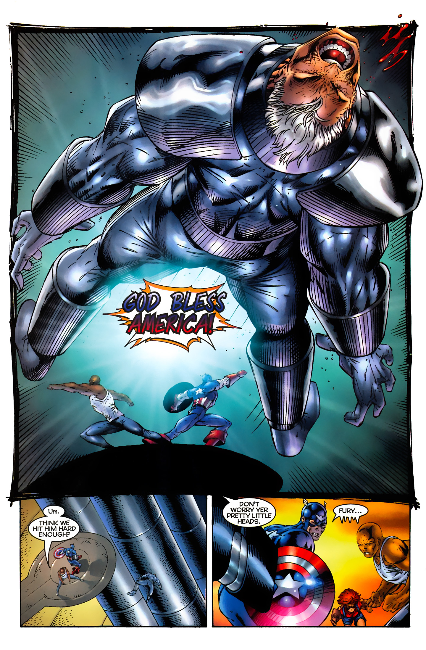Read online Captain America (1996) comic -  Issue #5 - 21