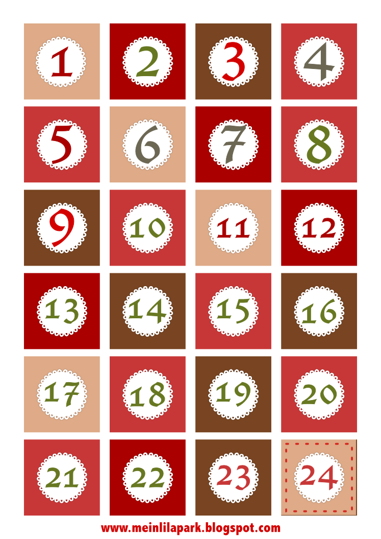 christmas numbers clipart - photo #21