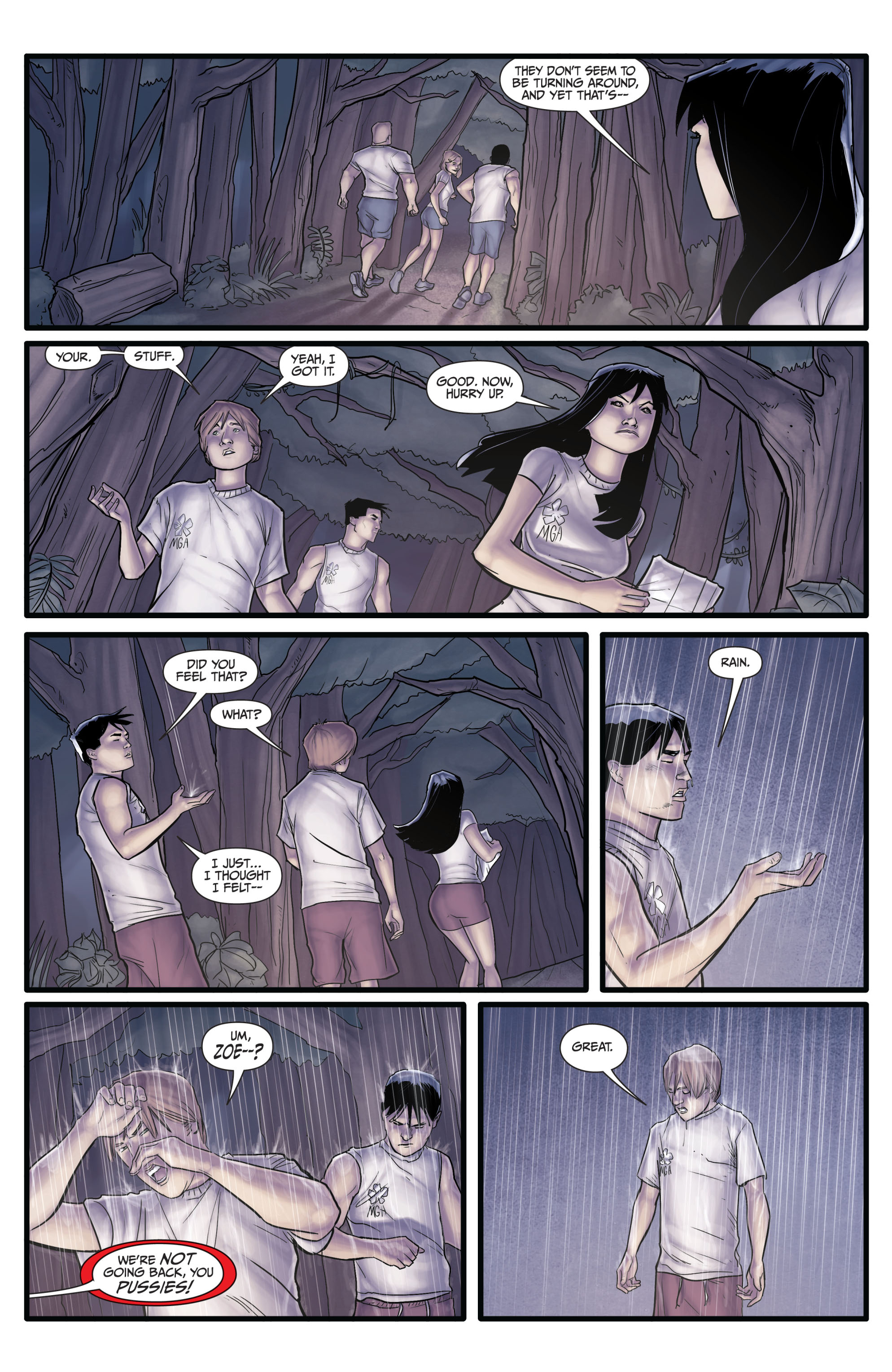 Read online Morning Glories comic -  Issue #14 - 31