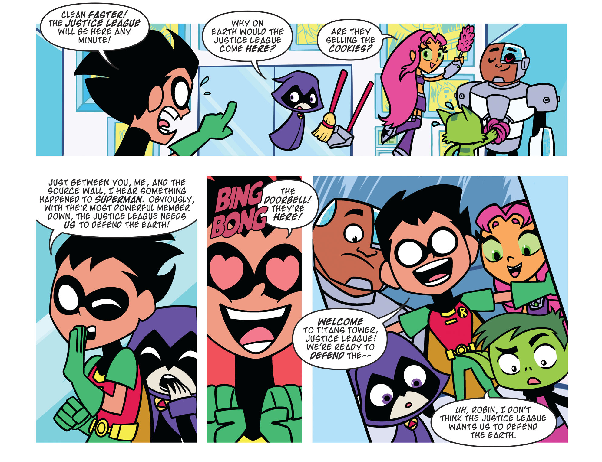 Read online Teen Titans Go! (2013) comic -  Issue #45 - 4