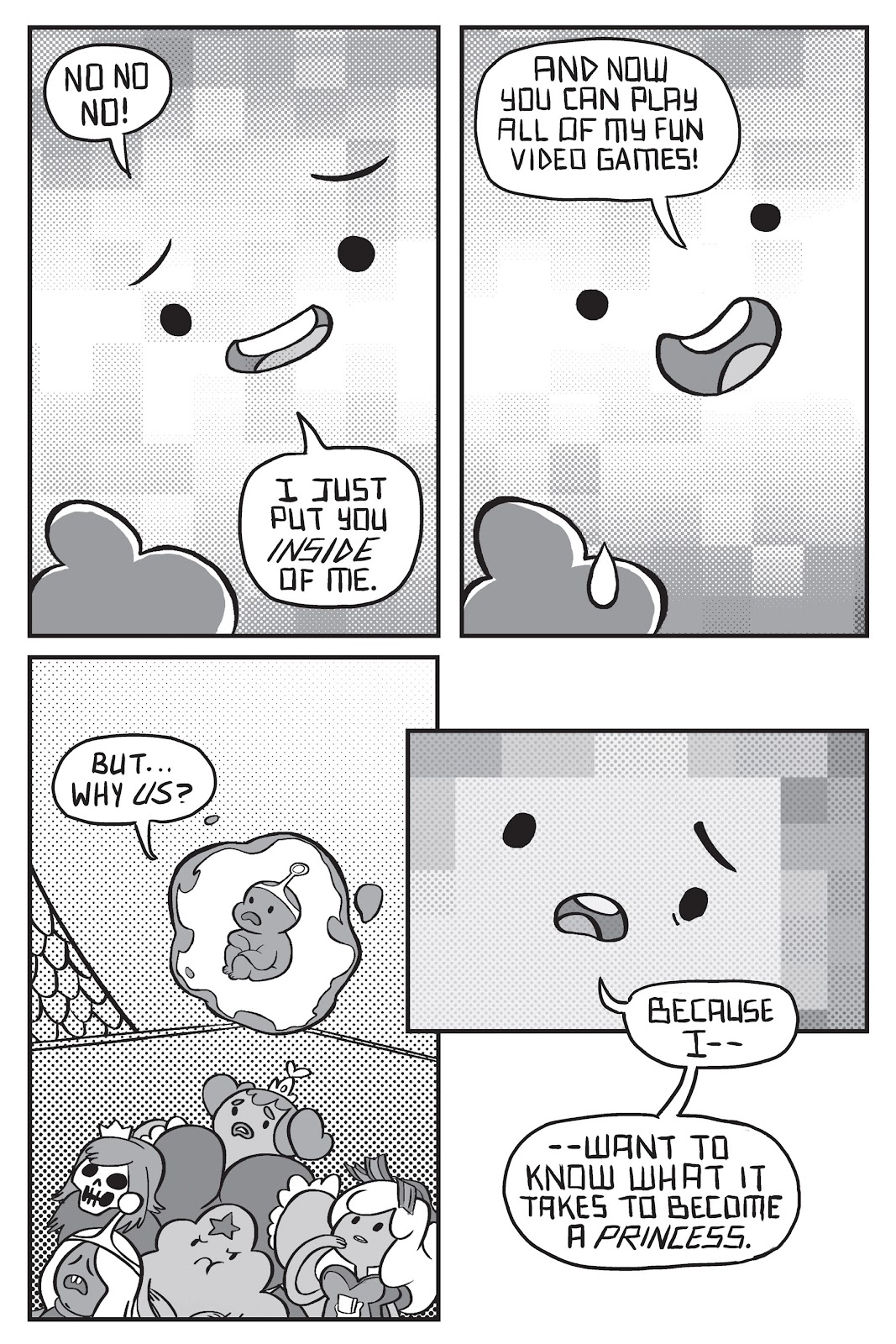 Read online Adventure Time: Pixel Princesses comic - Issue # Full - 37