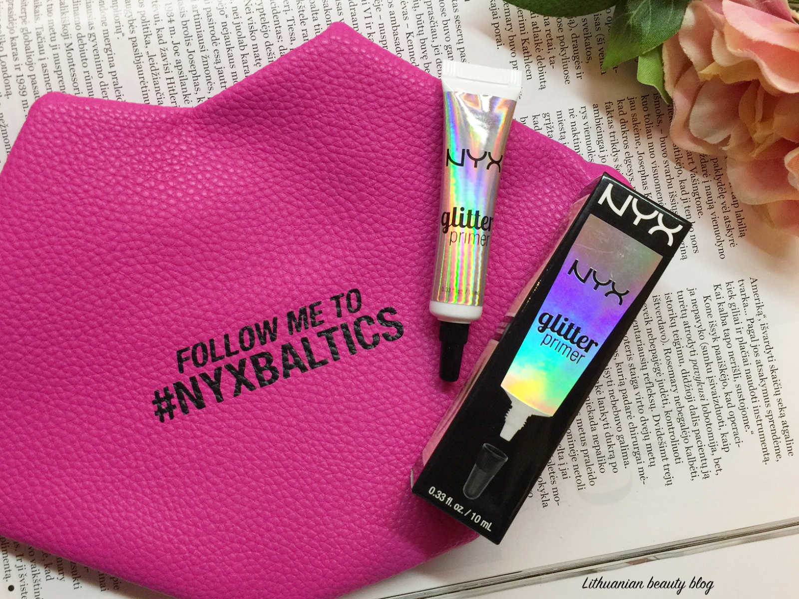 NYX Glitter Primer | Lithuanian Beauty Blog