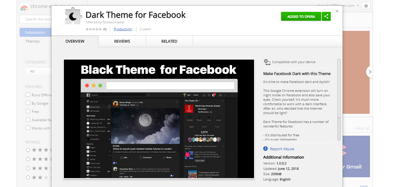 How to Install Dark Theme for Facebook SBmade New Data Of Technology
