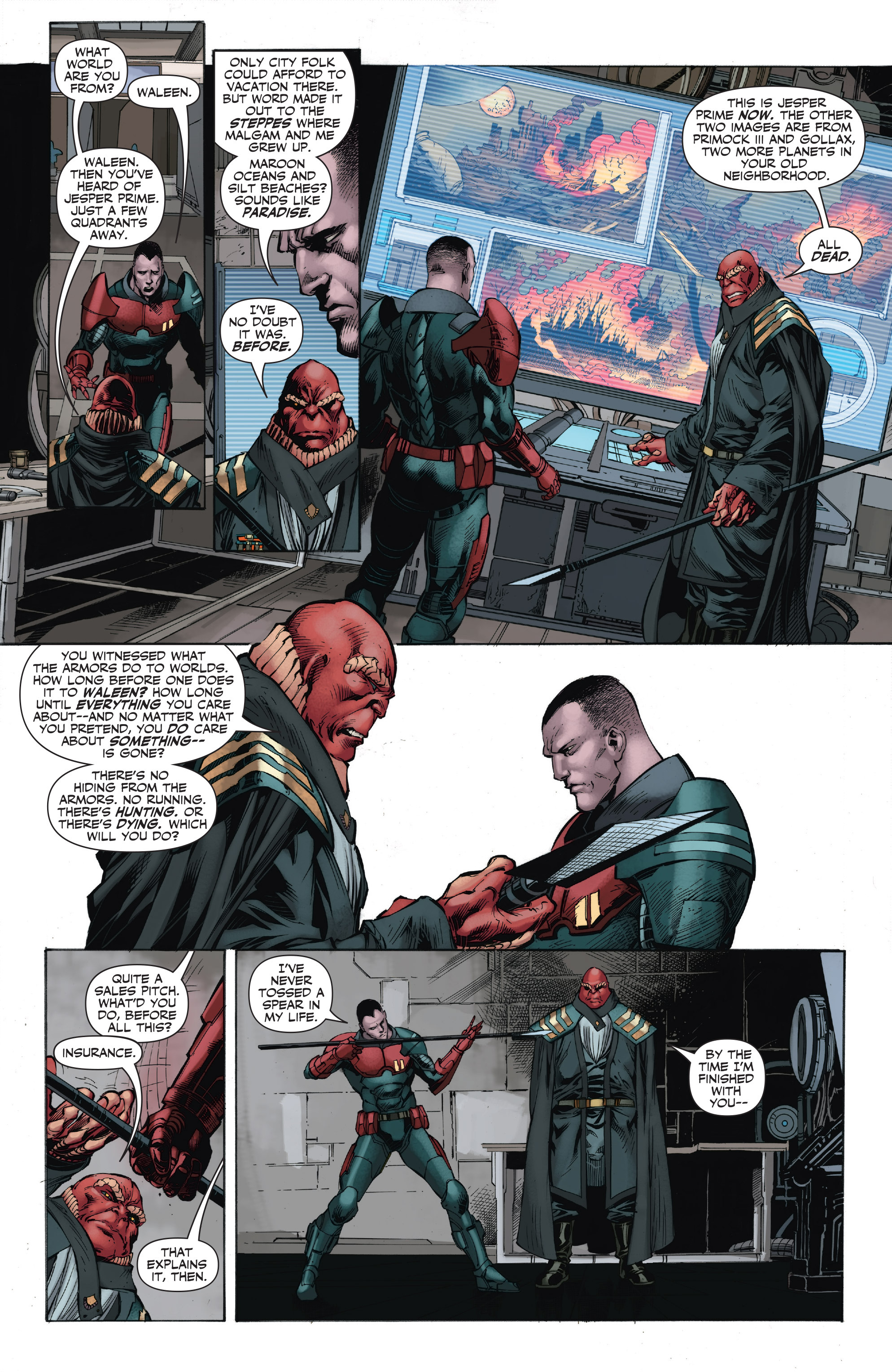 Read online X-O Manowar (2012) comic -  Issue # _TPB 7 - 39
