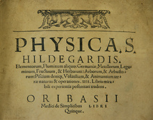 Hildegard escribió Physica
