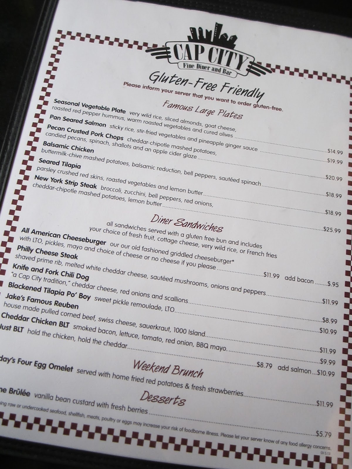 Cbus52 Columbus in a Year Cap City Fine Diner and Bar Grandview Heights