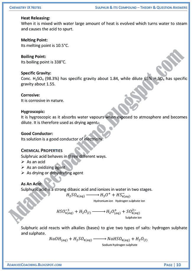Sulphur in essay image