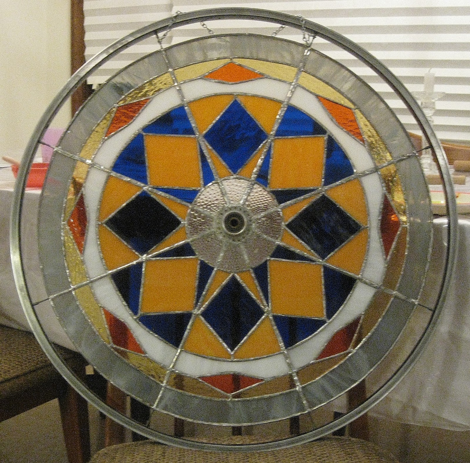 Fuji Crazy Stained Glass Bicycle Wheel 2