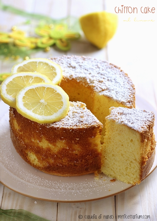 Chiffon Cake al limone