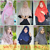 Model Jilbab Instan Untuk Wajah Bulat