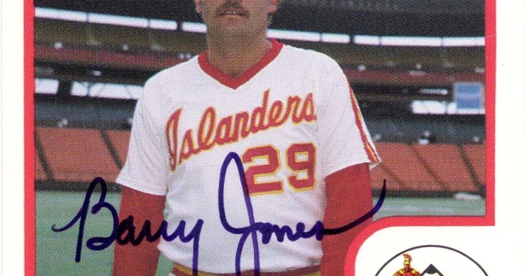 1986 PROCARDS PROJECT BARRY JONES