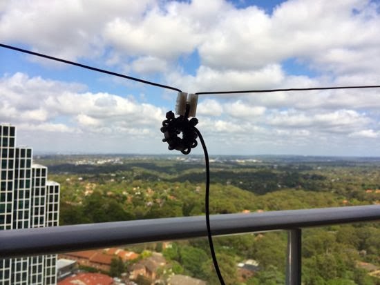 Marxy S Musing On Technology Apartment Ham Radio Operation There S A Lot Of Metal Close By And This Seems To Lead Rather High Swr Readings Low Impedance But So Far Reception Is Good Reports Reasonable