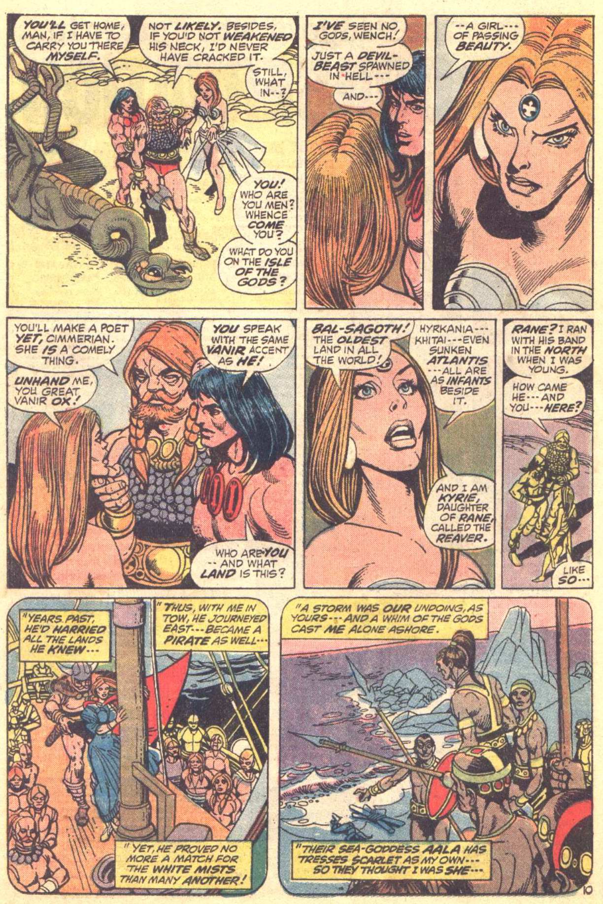 Read online Conan the Barbarian (1970) comic -  Issue #17 - 11